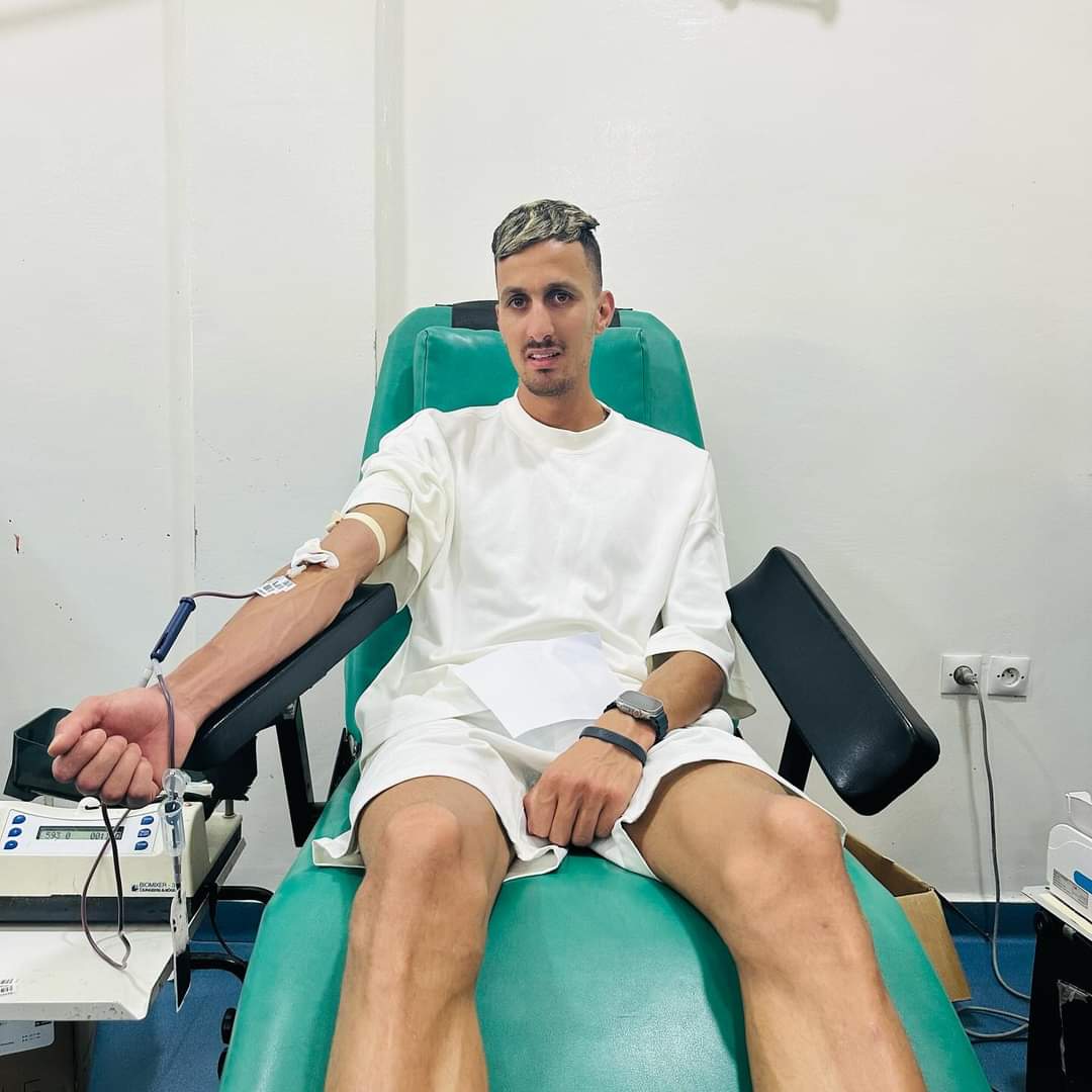 Al-Baqali: The first thing I did was donate blood to benefit those affected by the earthquake