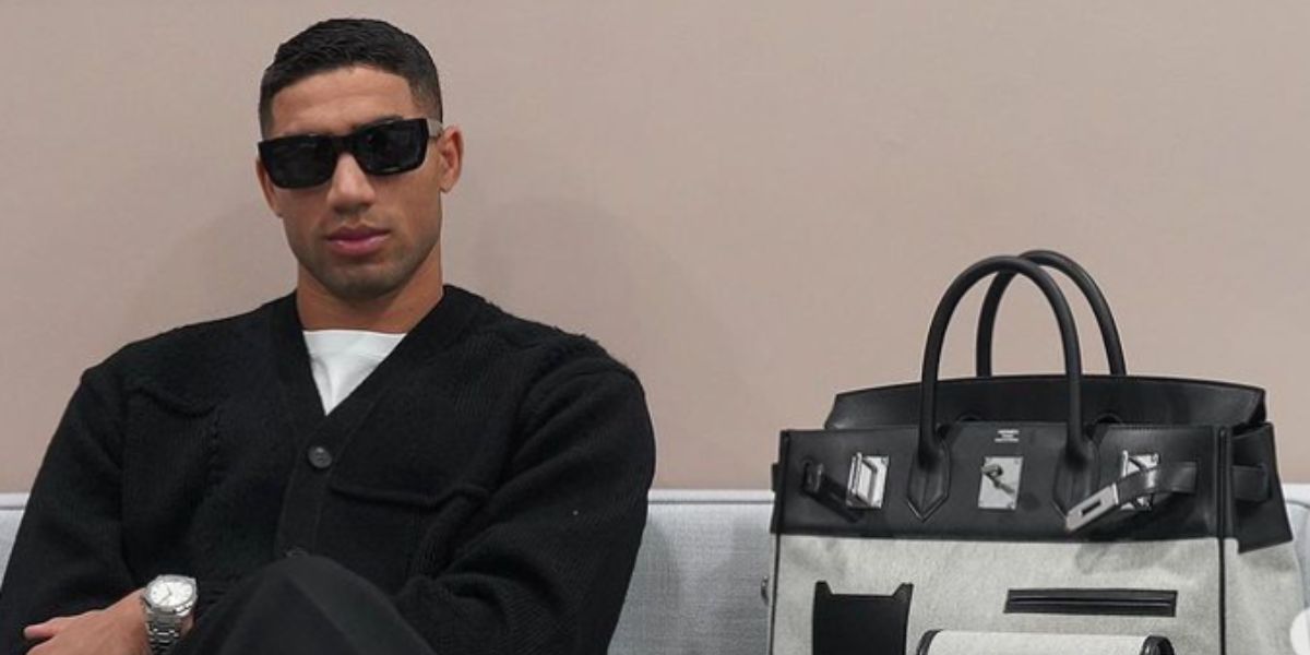 Hakimi raises controversy with a bag worth more than 80 million